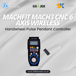 Machfit Mach3 CNC 6 Axis Wireless Handwheel Pulse Pendant Controller